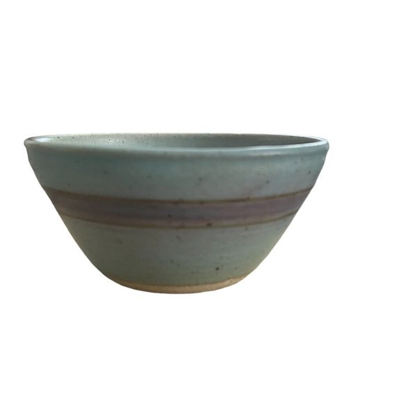 Vintage Handmade Pottery Apple Baker Signed David Myers 1995 Baking Dish Studio - Picture 1 of 7